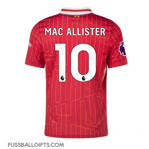 Liverpool Alexis Mac Allister #10 Fußballbekleidung Heimtrikot 2024-25 Kurzarm